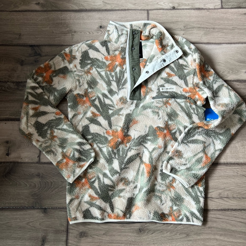 Brand New Columbia Snap T Fleece